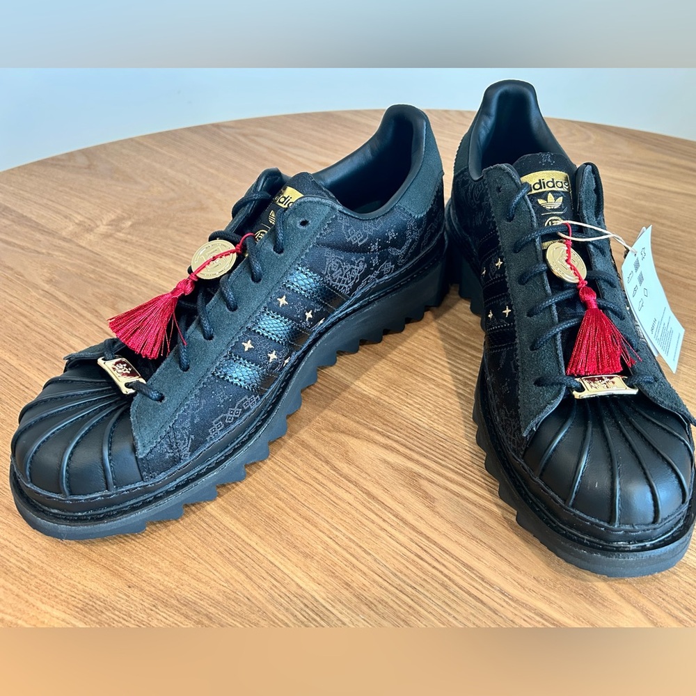 New CLOT Adidas Lunar New Year Stan Smith Sneakers M10.5/W11.5
